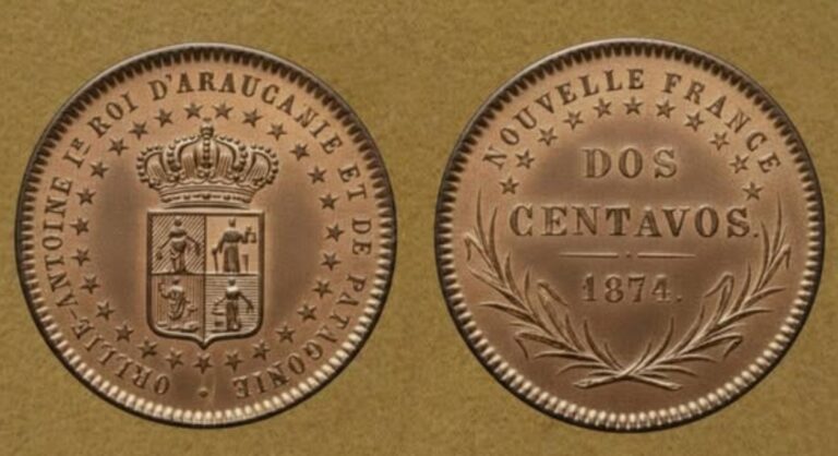 Las monedas del “Rey de la Araucanía”: la soberanía imaginada que se acuñó en metal