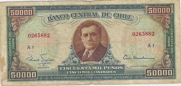 billete 50.000