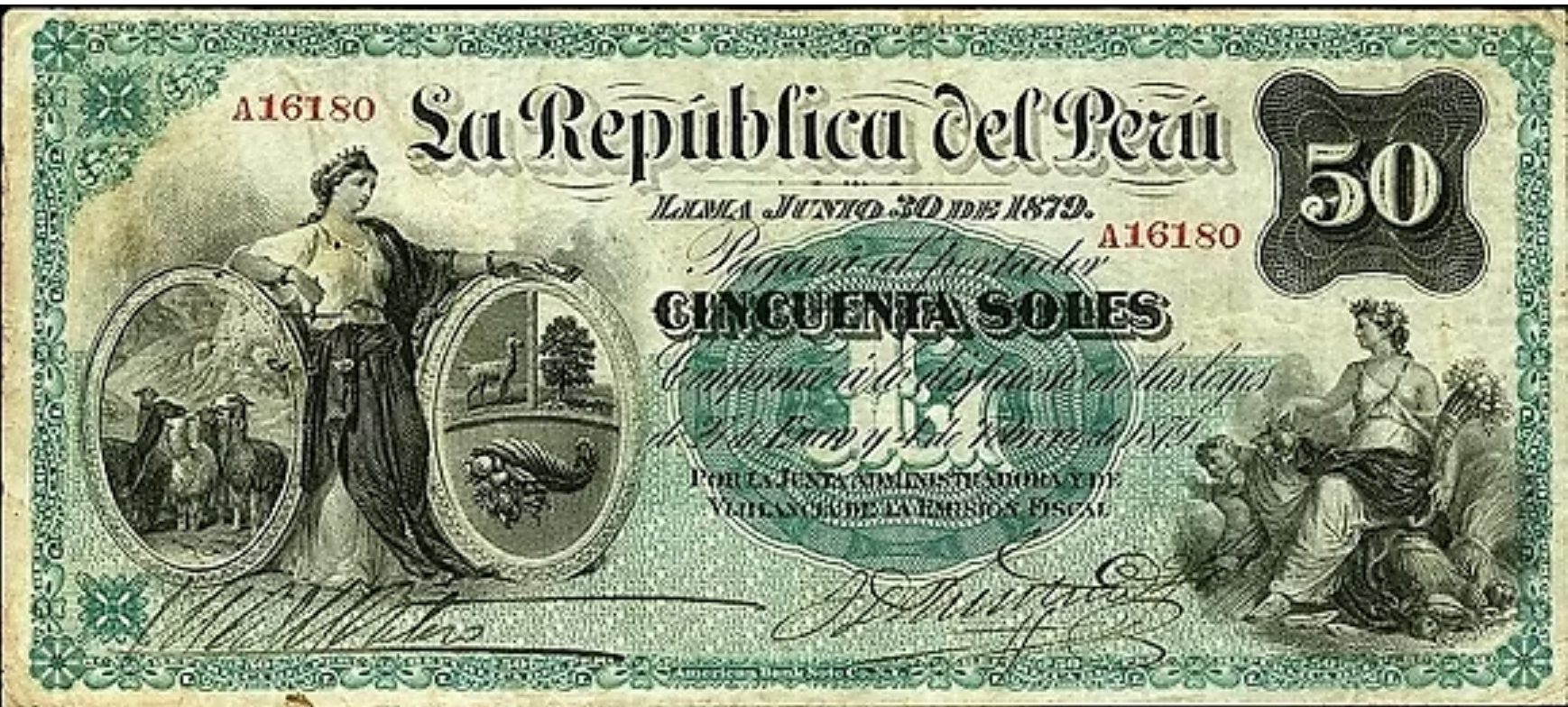 Lima billetes peruanos